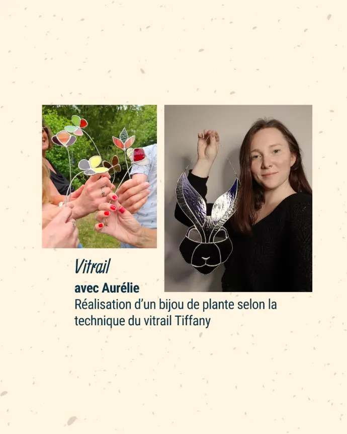 Atelier artisanal vitrail